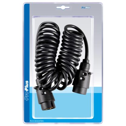 ProPlus Spiralkabel 3m 2×7-poligem Stecker - Image 2
