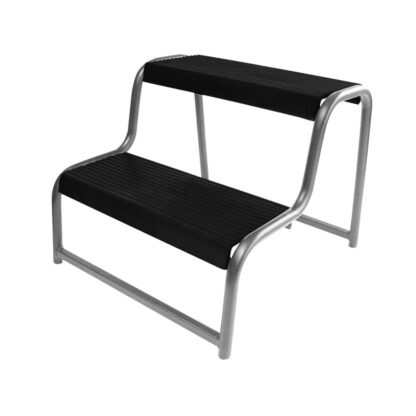 ProPlus Trittstufe 2 Stufen für Wohnwagen/Wohnmobil, Schwarz 360822 - Image 2