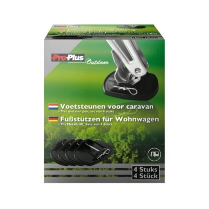 ProPlus Fußstützen für Wohnwagen mit Metallstiften 4er-Set 361528 - Image 3