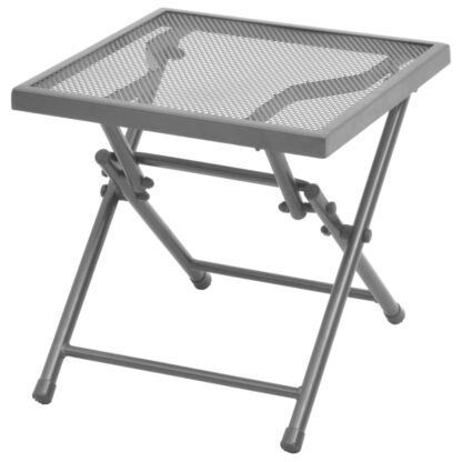 Sonnenliegen 2 Stk. mit Tisch Stahl Anthrazit - Image 7