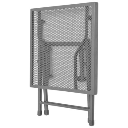 Sonnenliegen 2 Stk. mit Tisch Stahl Anthrazit - Image 8
