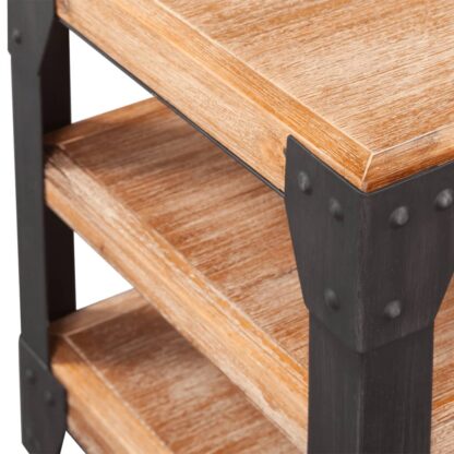 TV-Schrank Massivholz Akazie 140x40x45 cm - Image 3