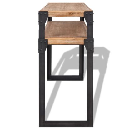 Konsolentisch Akazienholz Massiv 120x40x85 cm - Image 3