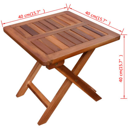 Sonnenliegen 2 Stk. mit Tisch Akazie Massivholz - Image 11