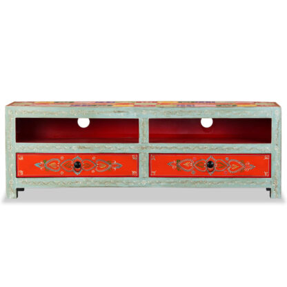 TV-Schrank Mangoholz Massiv Handbemalt - Image 3