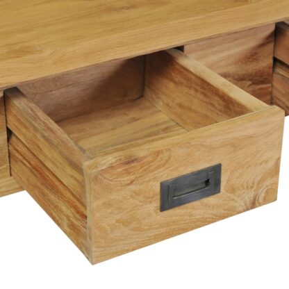 Konsolentisch Massivholz Teak 90×30×80 cm - Image 4