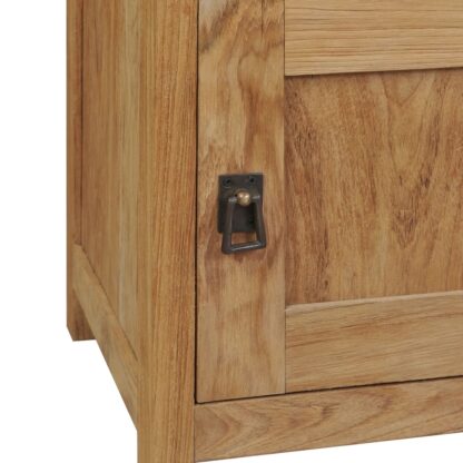 Nachttisch Massivholz Teak 40×30×50 cm - Image 4