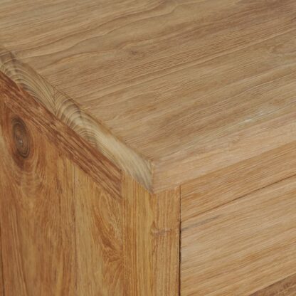 Nachttisch Massivholz Teak 40×30×50 cm - Image 6