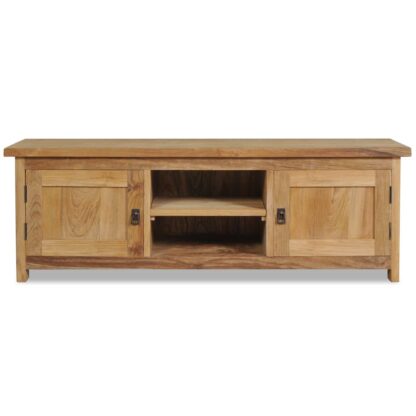 TV-Schrank Massivholz Teak 120×30×40 cm - Image 2
