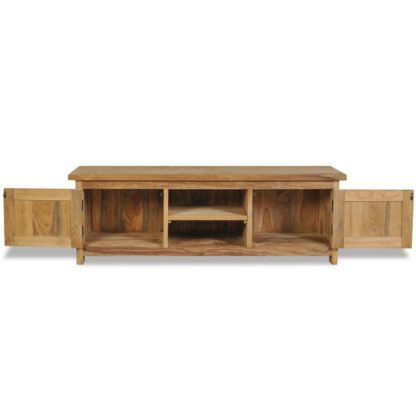 TV-Schrank Massivholz Teak 120×30×40 cm - Image 3
