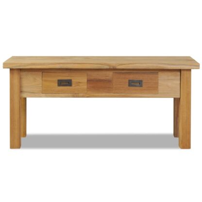 Flurbank Teak Massiv 90 x 30 x 40 cm - Image 2