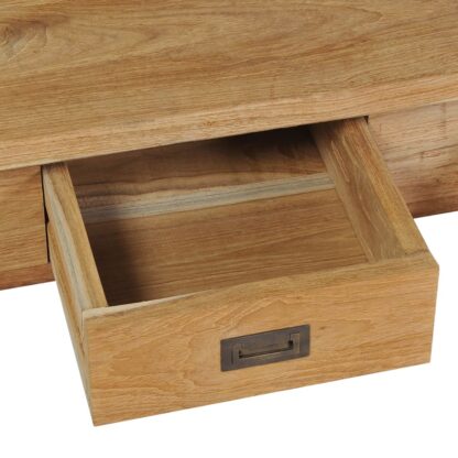 Flurbank Teak Massiv 90 x 30 x 40 cm - Image 4