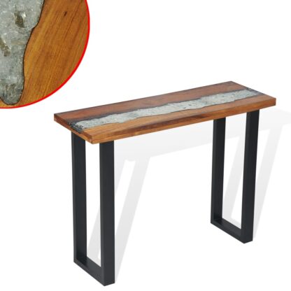 Konsolentisch Teak 100 x 35 x 75 cm - Image 2
