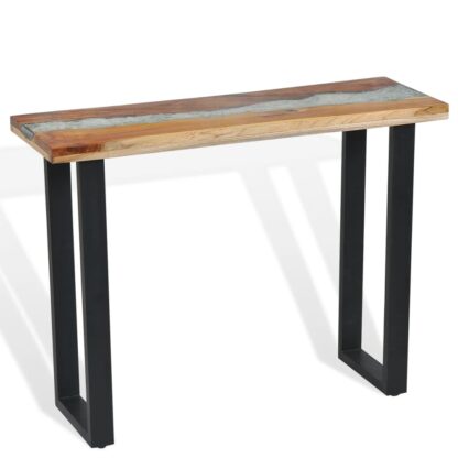 Konsolentisch Teak 100 x 35 x 75 cm - Image 3