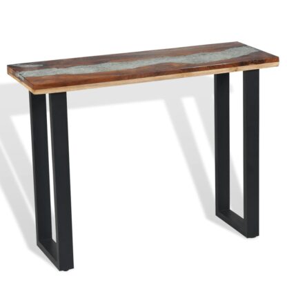 Konsolentisch Teak 100 x 35 x 75 cm - Image 5