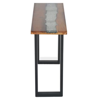Konsolentisch Teak 100 x 35 x 75 cm - Image 9