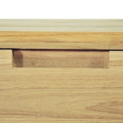 TV-Schrank 120 x 35 x 35 cm Teak Massiv - Image 9
