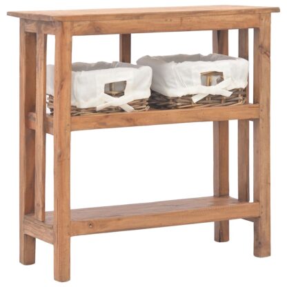Konsolentisch Altholz Massiv 69 x 28 x 70 cm - Image 4