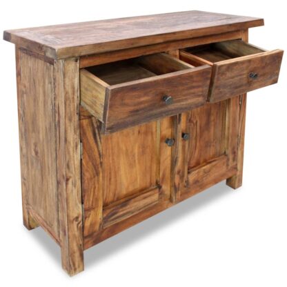 Sideboard Altholz Massiv 75x30x65 cm - Image 3