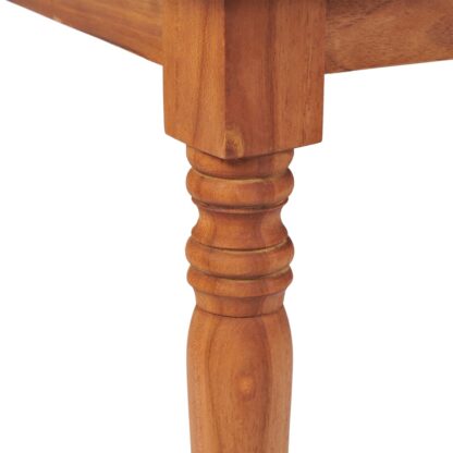 4-tlg. Garten-Lounge-Set mit Auflagen Massivholz Teak - Image 10