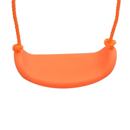 2-in-1 Einzelschaukel und Kleinkinderschaukel Orange - Image 9