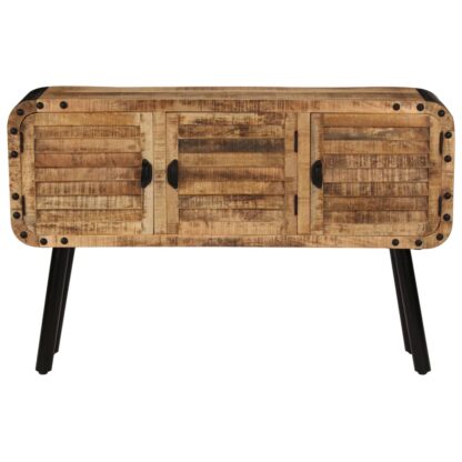 Sideboard Massivholz Mango 120x30x76 cm - Image 3