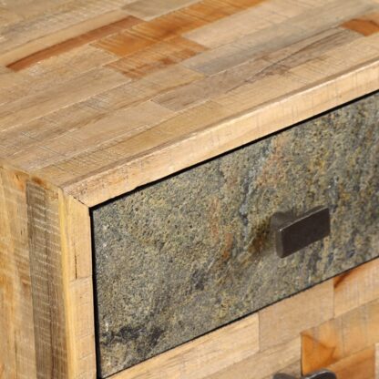 Schreibtisch Wiederverwertetes Teak Massivholz 110 × 50 × 76 cm - Image 8