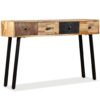 Konsolentisch Recyceltes Teak Massiv 120 x 30 x 76 cm