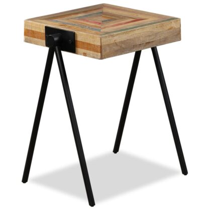 Beistelltisch Recyceltes Massivholz Teak - Image 11