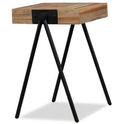 Beistelltisch Recyceltes Massivholz Teak - Image 3