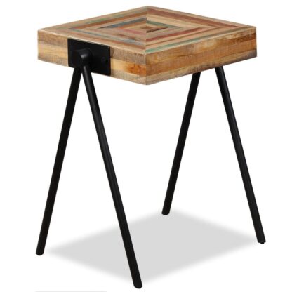 Beistelltisch Recyceltes Massivholz Teak - Image 9