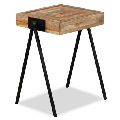Beistelltisch Recyceltes Massivholz Teak - Image 10