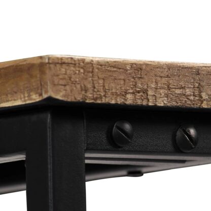 Konsolentisch Recyceltes Massivholz Teak 90 x 30 x 76 cm - Image 10