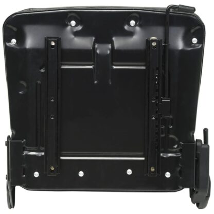 Gabelstapler- und Traktorsitz Verstellbare Rückenlehne Schwarz - Image 4