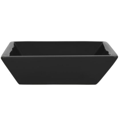 Waschbecken Keramik Quadratisch Schwarz 41,5 x 41,5 x 12 cm - Image 5