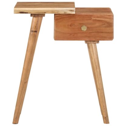 Nachttisch Akazienholz Massiv 45 x 32 x 55 cm - Image 2