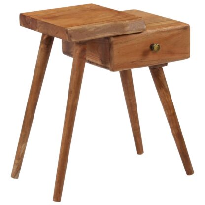 Nachttisch Akazienholz Massiv 45 x 32 x 55 cm - Image 11