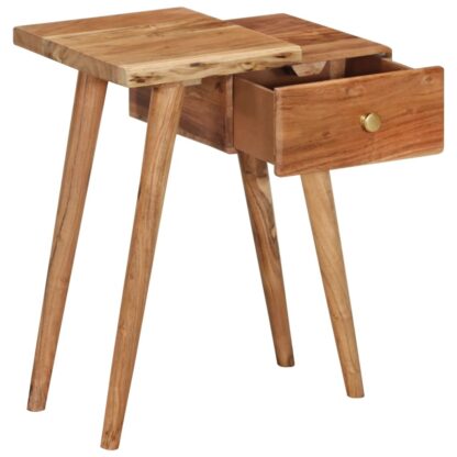 Nachttisch Akazienholz Massiv 45 x 32 x 55 cm - Image 3