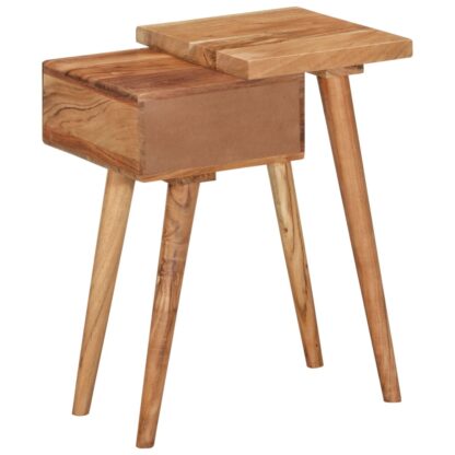 Nachttisch Akazienholz Massiv 45 x 32 x 55 cm - Image 10