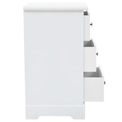 Nachtschrank MDF und Kiefernholz 35x32x59 cm - Image 6