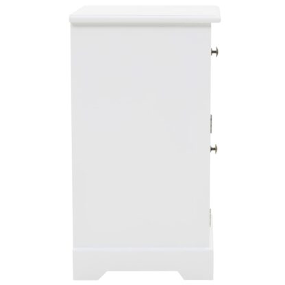 Nachtschrank MDF und Kiefernholz 35x32x59 cm - Image 3