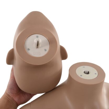 Schaufensterpuppe Dame mit Glassockel Beige 180 cm - Image 2