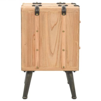 Nachttisch Massivholz Tanne 50x35x57 cm - Image 3