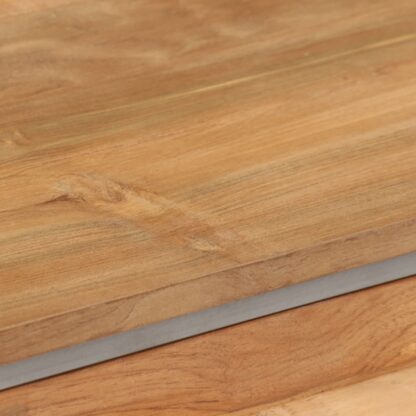 TV-Schrank Recyceltes Teakholz und Stahl 120x30x40 cm - Image 7