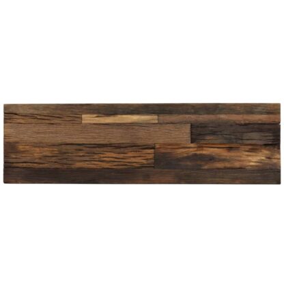 Konsolentisch Altholz und Stahl 120×35×76 cm - Image 2