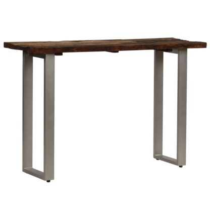 Konsolentisch Altholz und Stahl 120×35×76 cm - Image 3