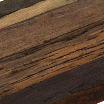 Konsolentisch Altholz und Stahl 120×35×76 cm - Image 8