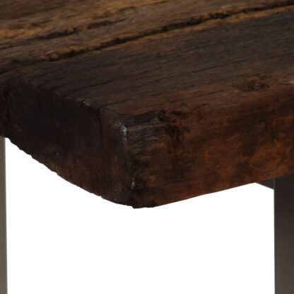 Konsolentisch Altholz und Stahl 120×35×76 cm - Image 10