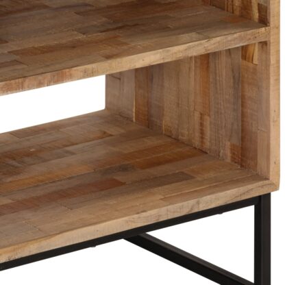 TV-Schrank Recyceltes Teakholz 90x30x55 cm - Image 7