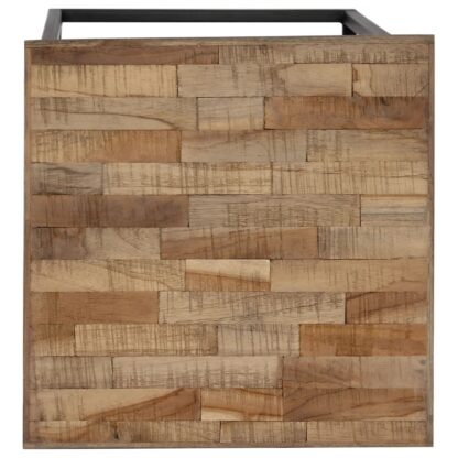 Beistelltisch-Set 3-tlg. Recyceltes Teak - Image 6